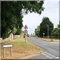 The main road through Barkston