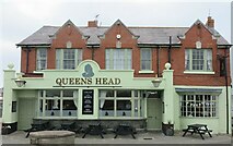 NZ3671 : Queen's Head, Front Street, Cullercoats by Geoff Holland