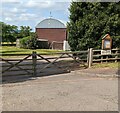 SO6426 : Wooden gates, Upton Bishop, Herefordshire by Jaggery