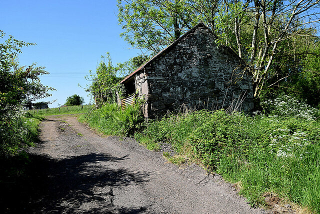Ruined cottage, Dervaghroy