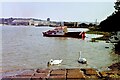TQ7570 : The Medway Estuary at Upper Upnor, 1996 by Nigel Thompson