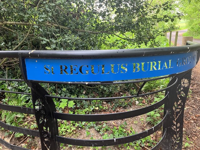 Entrance to St Regulus Burial Ground