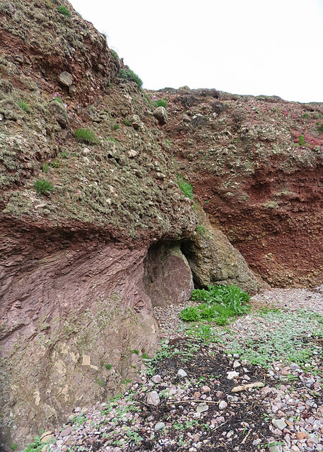 Unconformity and a Fault