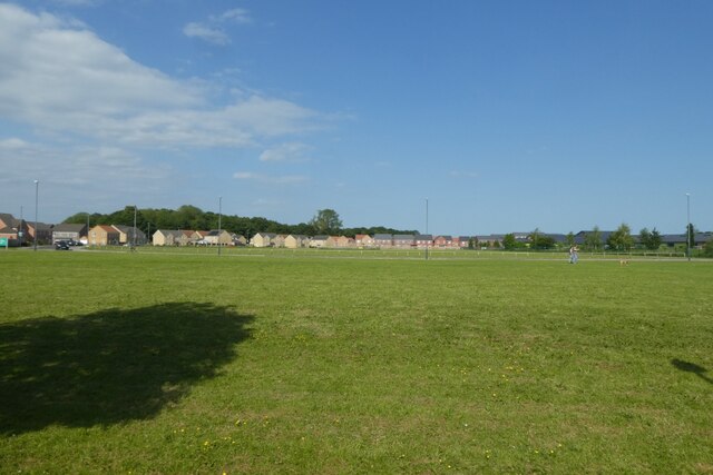 Playing fields in Staynor Hall