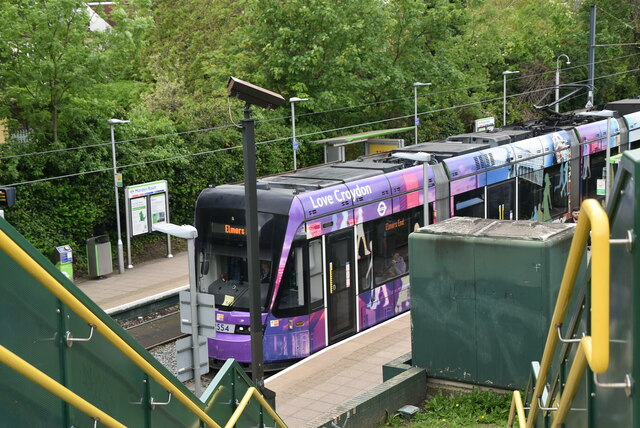 Morden Road Tram Stop © N Chadwick :: Geograph Britain and Ireland