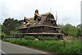 Rethatching Smoky House