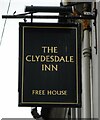 Sign for the Clydesdale Inn