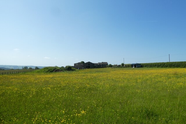 Field Near Hilltop Farm © Ds Pugh Cc By Sa20 Geograph Britain And