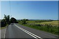 Road passing Hilltop Farm