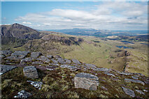 NC1408 : NE  from the ridge of Meall Dearg by Julian Paren