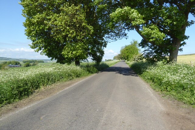 Country road on Bole Hill