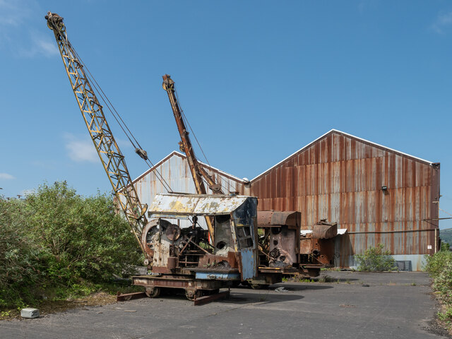 Old steam cranes, Belfast © Rossographer :: Geograph Britain and Ireland