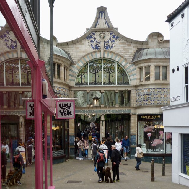 Entrance to Royal Arcade, Norwich