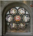 SO8932 : Tewkesbury Abbey - Rose window in North Transept by Rob Farrow