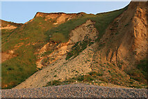 TG1443 : Cliffs below Skelding Hill by Hugh Venables