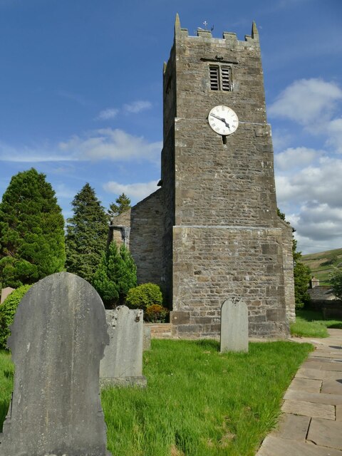 Muker St Mary - Tower (2) © Stephen Craven :: Geograph Britain And Ireland