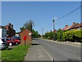 Bus stop and shelter on Castleton Way, Eye