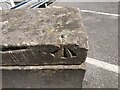 Ordnance Survey Rivet Benchmark - Carmarthen Bridge