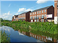 Canalside apartments in Kidderminster, Worcestershire