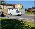 SO8005 : Renosash white van, Meadow Road, Stonehouse by Jaggery