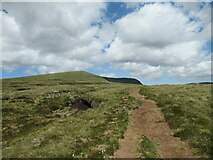 NH6803 : The path up A' Chailleach by Alan O'Dowd