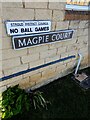 NO BALL GAMES notice, Magpie Court, Stonehouse