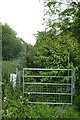 Gate onto a bridleway