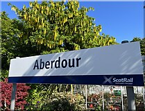 NT1985 : Aberdour Railway Station by Jennifer Petrie