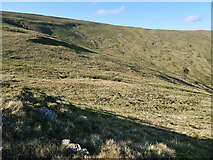 NX5086 : North Gairy ridge on Corserine by wrobison
