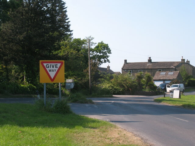 Road Junction At Risplith © Gordon Hatton Cc By Sa20 Geograph Britain And Ireland 7198