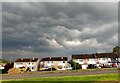 Stormy skies over Kidderminster