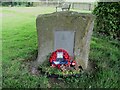 Churchyard  WW2  memorial  to  158  Squadron