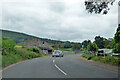 SO5305 : A466 approach to Bigsweir Bridge over River Wye by Robin Webster