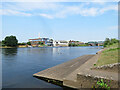 Downstream near The City Ground