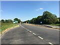 Dual carriageway on the A69 near Hexham