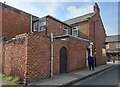 Boundary wall, 61 Sea Road, Seaburn