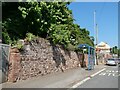 Bus shelter on A385, Tweenaways