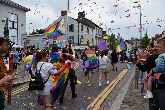 Pride Parade 2023, Omagh (6) © Kenneth Allen :: Geograph Ireland