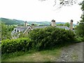 Just above Llangedywyn Hall