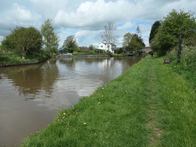 The former Adderley Wharf, Shropshire... © Christine Johnstone ...