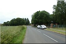 SE5414 : Ryecroft Road beside the cemetery by DS Pugh
