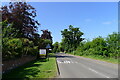 Entering Glenfield on Gynsill Lane