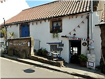 NO6107 : Crail Harbour Gallery and Tearoom by Richard Sutcliffe