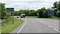 SJ3128 : A5 Southbound near Mile End by David Dixon
