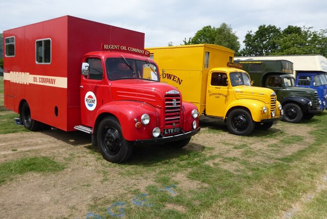 Vintage lorries © Philip Halling :: Geograph Britain and Ireland