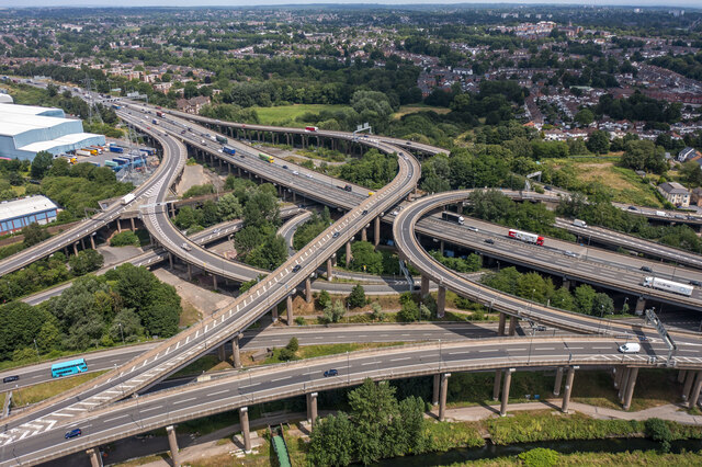 Gravelly Hill Interchange (Spaghetti... © TCExplorer :: Geograph ...