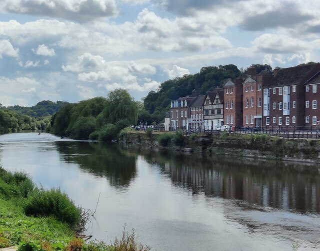 The River Severn At Bewdley © Mat Fascione Geograph Britain And Ireland