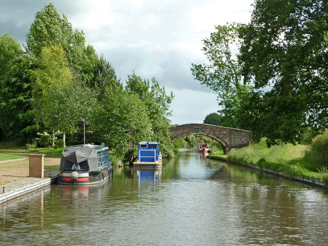 Moorings By Stafford Boat Club Near © Roger Kidd Geograph Britain