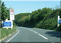 A487 at Aberaeron boundary