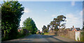 B6263 road bridge over Settle to Carlisle railway line at Cumwhinton